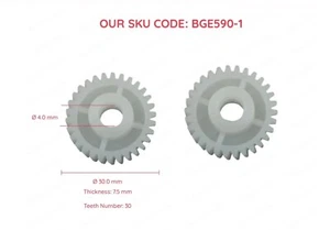 2 PIEZAS Espejo Lateral Eléctrico Plegable Motor Engranaje 30 Dientes para Hyundai i30 i20 i10 - Imagen 1 de 9