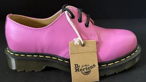 Zapatos Oxford Dr Doc Martens Clásicos 1461 31009 Rosa Zapatos Doc Mujeres 8 Hombres 7 Nuevos - Imagen 1 de 5