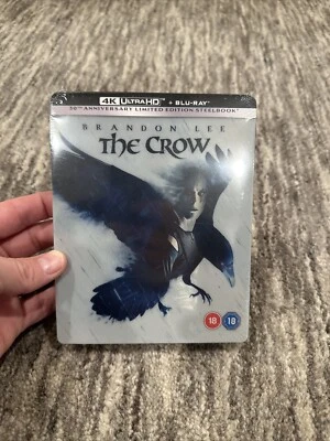 The Crow 4k Steelbook Brand New Sealed 4k Bluray UK Region free - Image 1 of 4