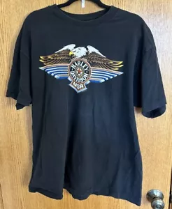 Vintage 90s NORFOLK Nebraska Harley Davidson T-Shirt Herren Gr. XL - Bild 1 von 4