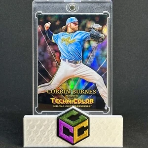 2023 Topps Chrome In Technicolor Insert #TT-12 Corbin Burnes Refractor Brewers - Picture 1 of 2