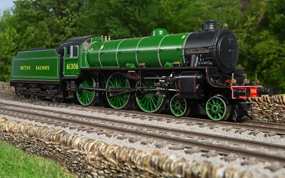 Hornby R30358 The One Collection BR Class B1 4-6-0 61306 Mayflower Steam Loco OO - Image 1 of 4
