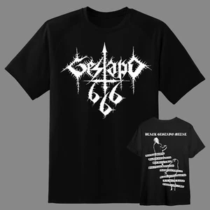 GESTAPO 666 – black gestapo metal – TSHIRT L - Bild 1 von 3