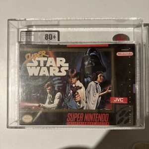 Super Star Wars Super Nintendo SNES Factory Sealed New UKG Graded 80+ - Picture 1 of 3
