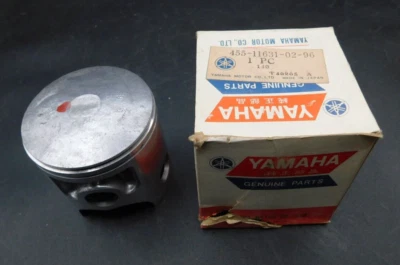 Pistón OEM NUEVO, STD, Yamaha 1974 1975 MX175, 455-11631-02-96, 65,96 mm Foto 1 de 4