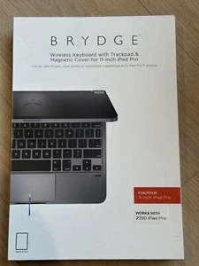 Brydge 11 Pro+ Wireless Keyboard w Trackpad for iPad Pro 11-inch 1st/2nd/3rd Gen - Picture 1 of 4