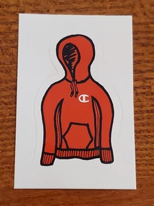 Champion Clothing Logo Sticker Aufkleber Rot Sweatshirt Decal - Bild 1 von 3