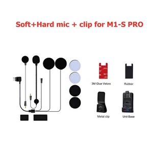 Soft & Hard Microphone Cable Headset Speaker+Clip For M1-S Pro Plus FX8 FX6 FX7 - Picture 1 of 12
