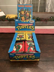 (1) Sealed Wax Pack 1989 Topps Series 1 Teenage Mutant Ninja 🥷 Turtles 🐢!!! - Picture 1 of 5