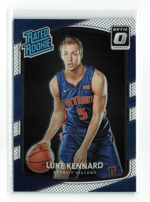 LUKE KENNARD #189 2017 PANINI OPTIC PISTONS ROOKIE RC - Image 1 of 2