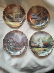 Thomas Kinkade Simpler Times Kalenderplatte The Bradford Exchange auf Kleiderbügeln (4) - Bild 1 von 11