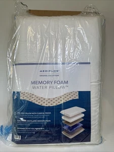 Mediflow Memory Foam Water Pillow Waterbase Technology Clinically Original - Picture 1 of 2