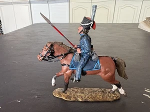 Gently Preowned Del Prado CASSOCK PLATOV’S REGIMENT 1812 Metal Soldier On Horse - Picture 1 of 6
