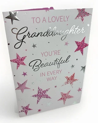 MISCELLANEOUS To A Lovely Granddaughter Birthday Card