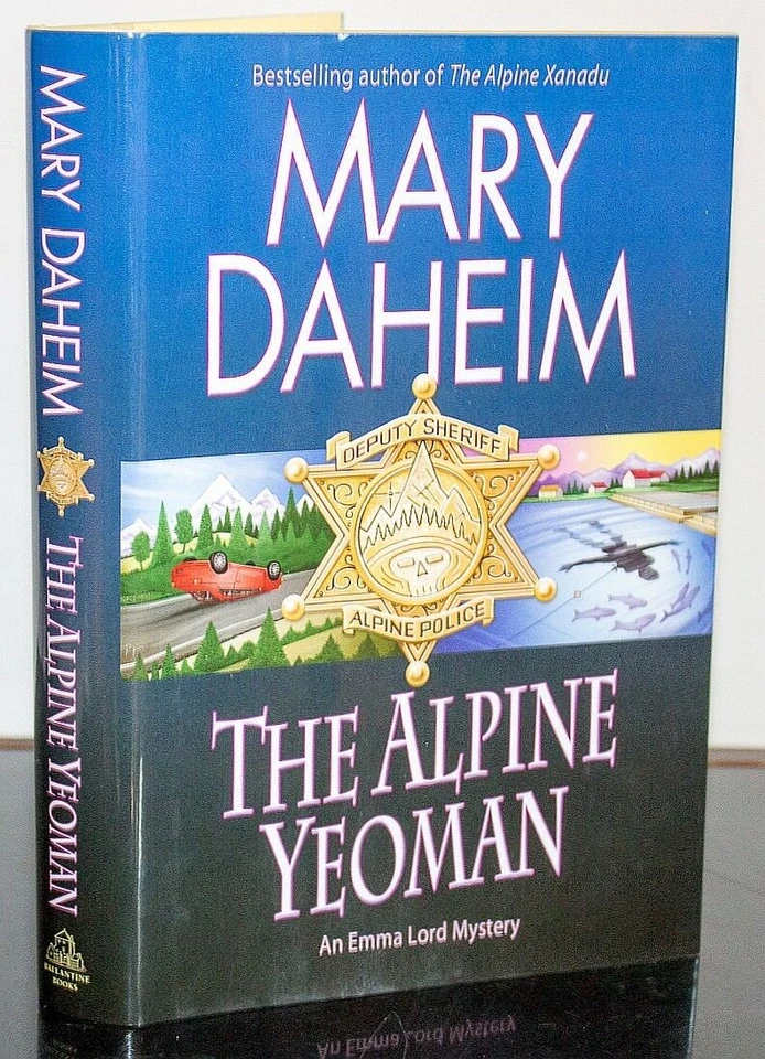 The Alpine Yeoman Emma Lord Mystery Series Book 25 by Mary Daheim 1st Edition HC - Image 1 of 1