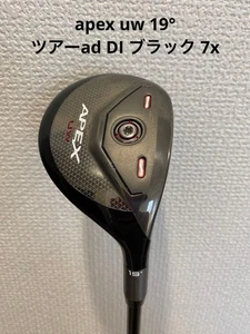 Callaway APEX UW 19° Fairway Wood Tour AD DI Black 7X Graphite Shaft Men - Picture 1 of 6
