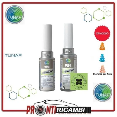 TUNAP 989 + 984 ADDITIVO DIESEL PULIZIA PROTEZIONE PER INIETTORI 2025 + OMAGGIO
