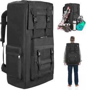 Mochila 120L Senderismo Camping Hombres Mujeres Impermeable Gran Capacidad Senderismo...  - Imagen 1 de 9