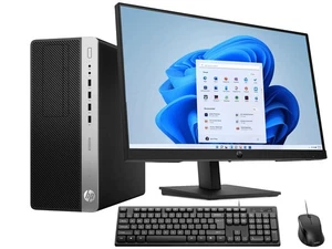 FAST CHEAP INTEL CORE i5 8TH GEN WINDOWS 11 PC MONITOR BUNDLE 16GB RAM 480GB SSD - Picture 1 of 6