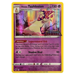 Hisuian Typhlosion - 052/189 Holo Astral Radiance Stamp Promo - Picture 1 of 1