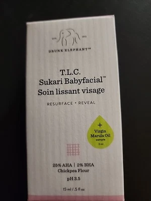 Drunk Elephant T.L.C. Crema facial para bebé Sukari - .5 fl. oz CON MUESTRA GRATIS Foto 1 de 4