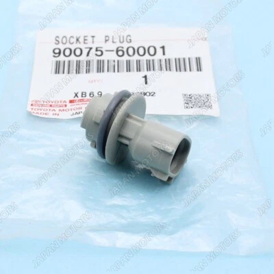 Nuevo Genuino OEM Toyota Lexus Marcador Lateral Giratorio Bombilla Enchufe x1 90075-60001 Foto 1 de 4