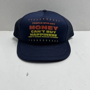 Truckermütze Money Can't Buy Happiness Headmost Vintage Netz - Bild 1 von 3