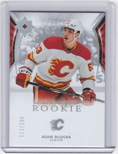 2021-22 Ultimate Collection Adam Ruzicka Rookie Card #113/299