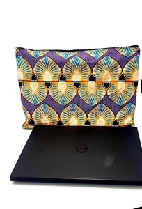 Ankara Rectangular Cushion cover 17"x12" Laptop sleeve (NO QUILT/HARD lining) - Picture 1 of 1