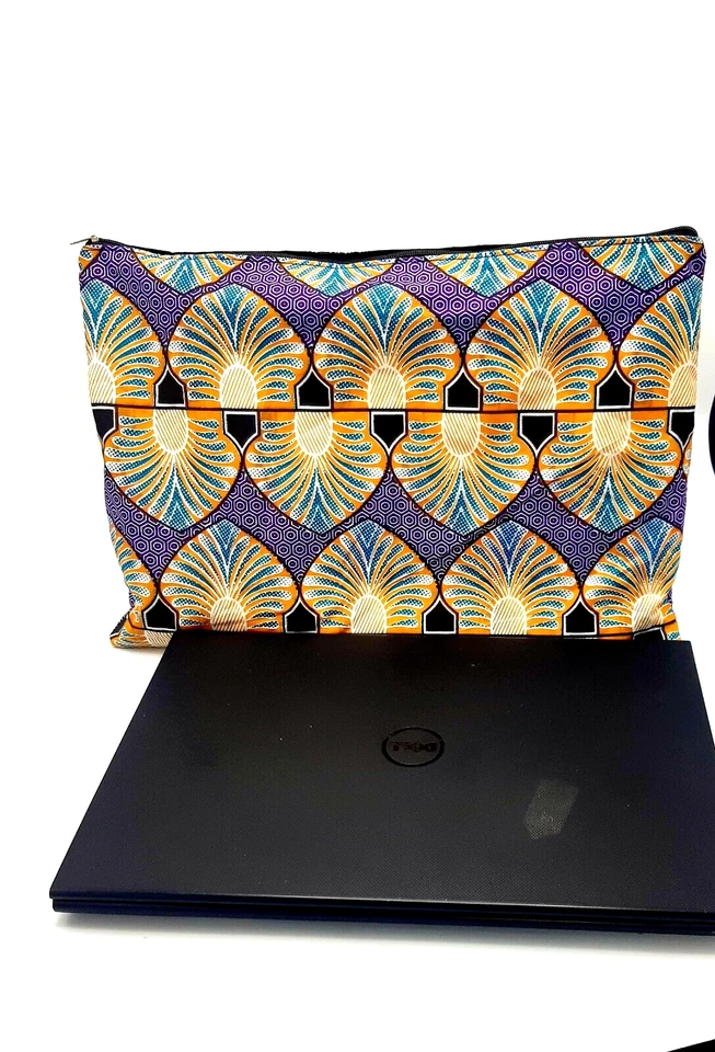 Ankara Rectangular Cushion cover 17"x12" Laptop sleeve (NO QUILT/HARD lining) - Image 1 of 1