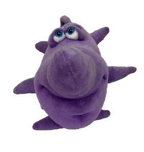 Funny Friends Fisch Plüsch lila blaue Augen 8 Zoll x 14 Zoll weiches Jennifer Mazur Spielzeug - Bild 1 von 13