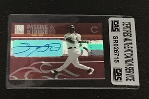 SAMMY SOSA 2005 DONRUSS ELITE PASSING TORCH SIGNED AUTOGRAPH CARD CAS AUTHENTIC - Picture 1 of 2