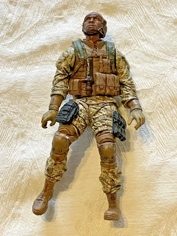 2005 Blue Box Elite Force Soldier Action Figure Cover