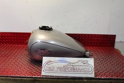 Harley Davidson Electra Glide Classic 2009 fabricante de equipos originales tanque de gasolina plateado tanque de combustible EG129 Foto 1 de 4