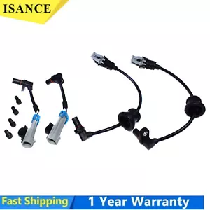 4 Front Rear ABS Wheel Speed Sensor for Chevrolet Captiva Equinox Pontiac Saturn - Picture 1 of 6