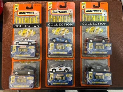 1997 Matchbox premiere State Police 2 Collection Series 18 Set 1of 25,000 Lot  - Image 1 of 4