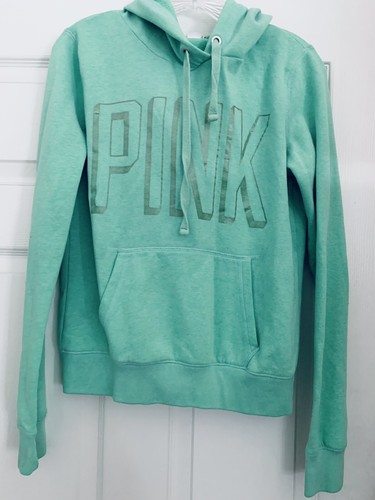 UNDERCOVER Maglione Victoria Secret ROSA Donna Piccola Nuova Nuova Nuova Volta Verde Pullover Felpa con Cappuccio