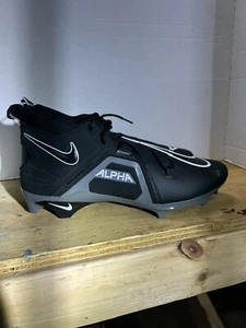 Nike Alpha Menace Pro 3 "Black/White/Iron Grey" Truf Calcio Uomo Taglia 11,5 - Foto 1 di 15
