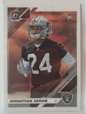 2019 Donruss Optic #111 Johnathan Abram RC Oakland Raiders
