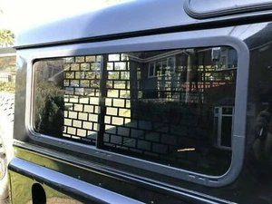 Griglie protezione finestrini scorrevoli interne posteriori adatte a Land Rover Defender - Foto 1 di 6