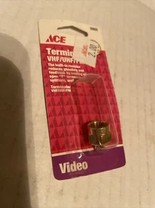 Ace Terminator VHV/UHF/FM VIDEO Gold plated - Picture 1 of 2