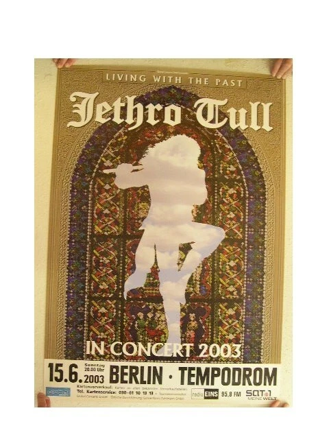Jethro Tull Berlin 2003 Tour Poster Concert - Image 1 of 1