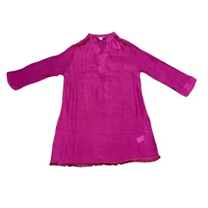 XL COASTAL COVER UP LuLaRoe ~ ROSA MAGENTA MASSICCIO ~ taglie 16-18; copricostume da bagno - Foto 1 di 6