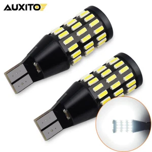 T15 Reverse W16W 921 Car LED Bulbs Xenon Canbus Error Free Parking White Light A - Picture 1 of 21