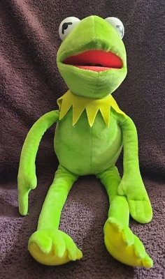 Peluche 2018 Ty Beanie Buddies Disney Muppets Kermit the Frog Foto 1 de 4