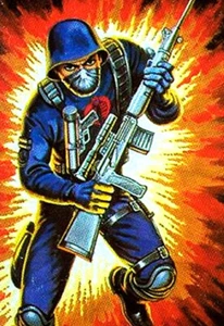 Cobra Trooper GI Joe 2X3" Magnet - Bild 1 von 1