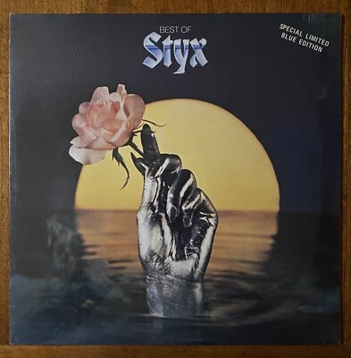 STYX Best Of 1977 RCA Records CANADA Limited Edition BLUE VINYL Sealed LP - Image 1 of 2