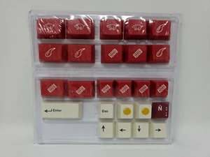 GMK Jamon Jamonelties Kit Doubleshot Keycap Keyset SEALED - Imagen 1 de 3