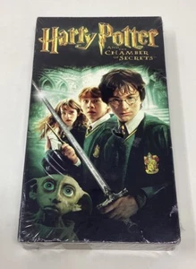 Harry Potter and the Chamber of Secrets VHS Tape Factory Sealed w/ Watermark - Picture 1 of 6