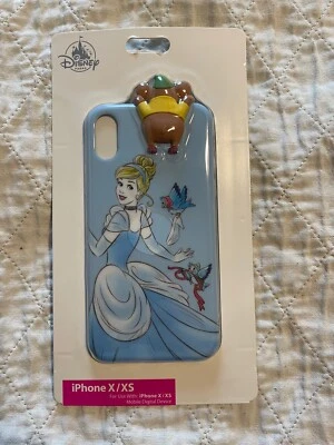 Funda Disney Parks D-Tech iPhone X / XS Cenicienta Gus Mouse 3-D - NUEVA Foto 1 de 2